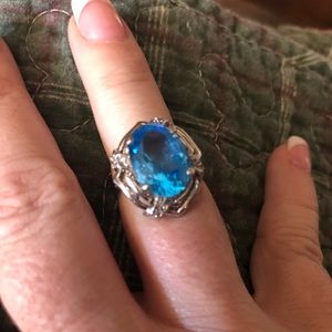 Blue Topaz Ring